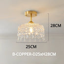 Elegant floral design vintage LED crystal chandelier