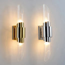 Modern gold chrome wall light