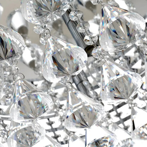 Modern crystal ceiling light for elegant interiors - vue 5 sur 8