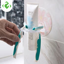Toothbrush holder and bathroom organiser