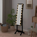 illuminated floor mirror for modern interior decoration