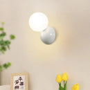 Modern milk bean designer wall lamp for bedrooms, hallway and hotel