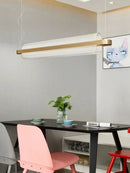 Minimalist long chandelier for restaurant, café or creative office