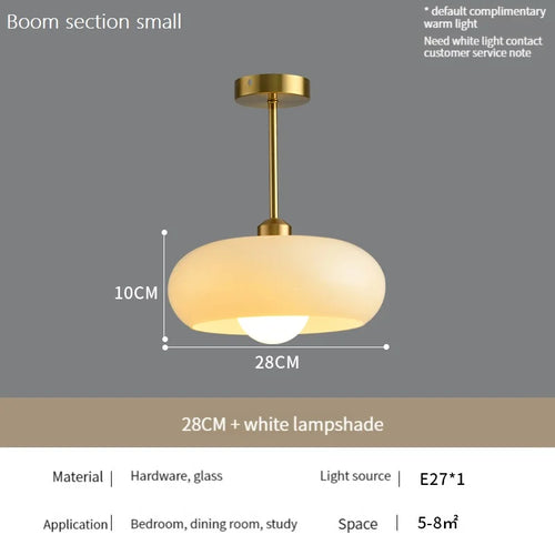 Modern Nordic Bauhaus pendant light elegant indoor lighting - vue 17 sur 18