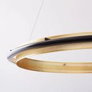 Luxury circular LED chandelier modern decorative design