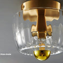 Modern glass wall light for indoor decoration