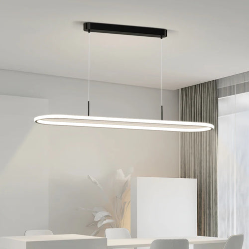 Decorative LED chandelier for dining table and kitchen - vue 5 sur 10