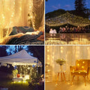 LED light garland for Christmas, weddings and parties