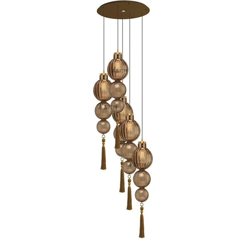 Nordic glass wall lamp with original creative design - vue 17 sur 17