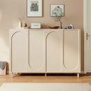 modern adjustable wooden shoe rack for storage