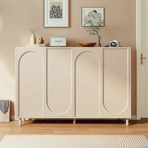 modern adjustable wooden shoe rack for storage - vue 2 sur 10