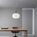 Nordic glass chandelier with LED pendant for decoration