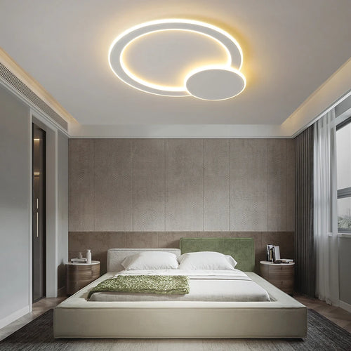 Modern nordic minimalist romantic creative LED ceiling light - vue 2 sur 16