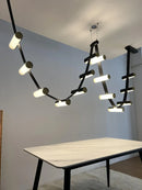 Nordic leather designer chandelier for decorative pendant lighting