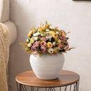 Jingdezhen-Minimalist Countertop Combination Set, Creative Japanese Dried Flowers, Hydroponic Vase, Home Ornament, Solid Color