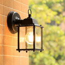 Weatherproof outdoor aluminium wall light for decorative lighting
