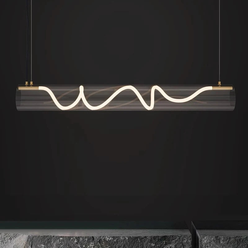 Acrylic designer chandelier for decorative indoor lighting