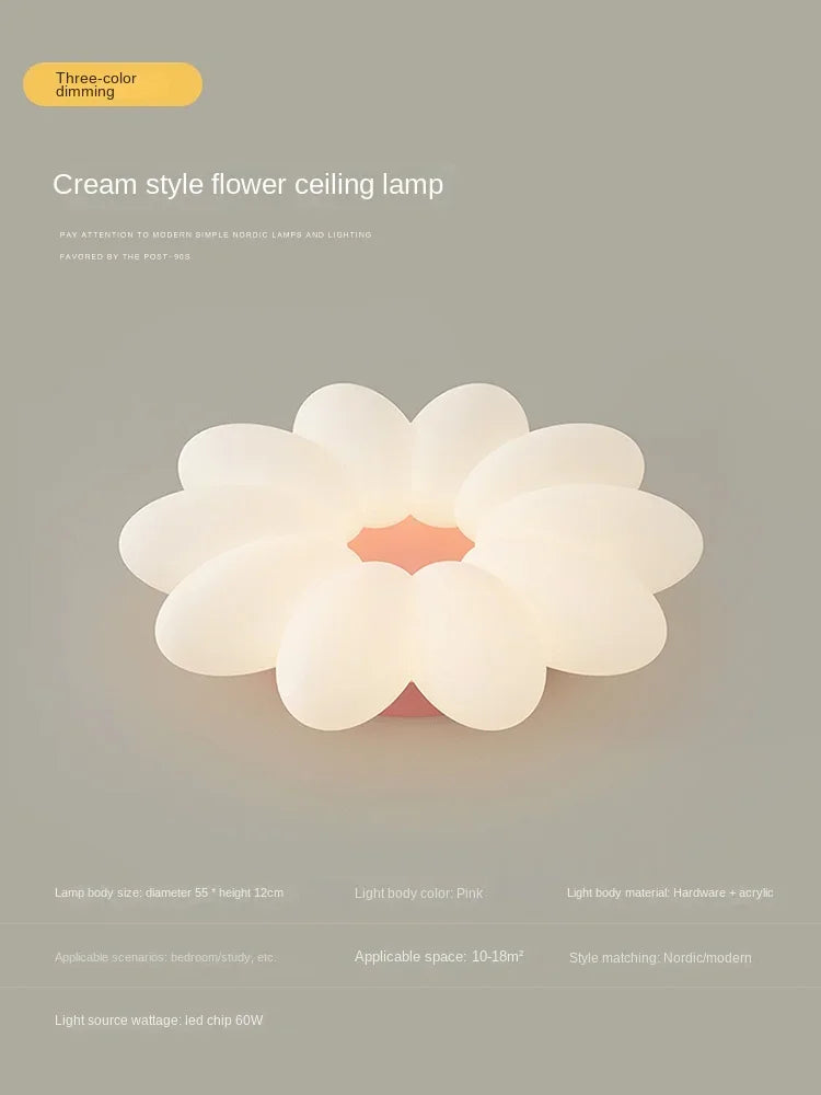 Creative petal chandelier for a warm and soothing atmosphere - vue 21 sur 24