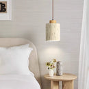 Rustic micro cement pendant light for restaurant and bar