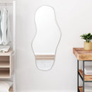 elegant wall mirror with a modern and bright design
