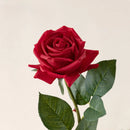 Artificial fabric pink roses for floral decoration wedding garden