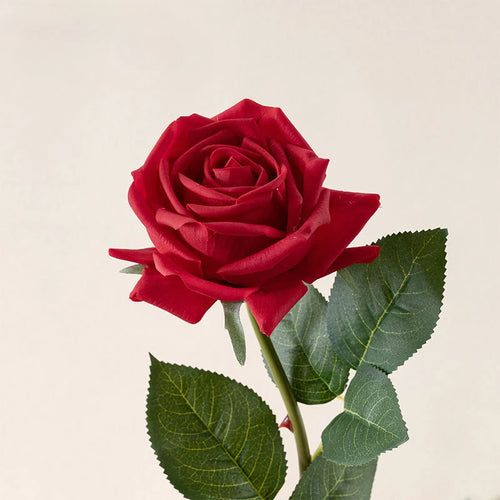 Artificial fabric pink roses for floral decoration wedding garden - vue 13 sur 12