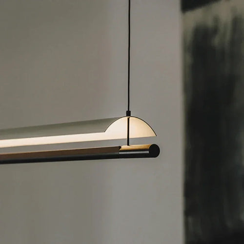 Modern nordic minimalist LED chandelier for contemporary interiors - vue 7 sur 12