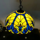 Nordic retro glass chandelier for café lighting