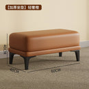Nordic modern velvet stool unique and space-saving pouf