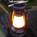 Retro horse-shaped decorative desk lamp for indoor and outdoor use