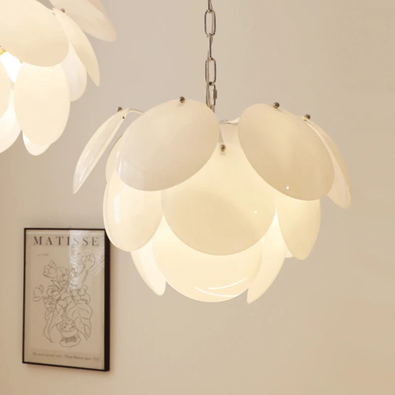 Nordic modern decorative pine cone chandelier - vue 3 sur 7