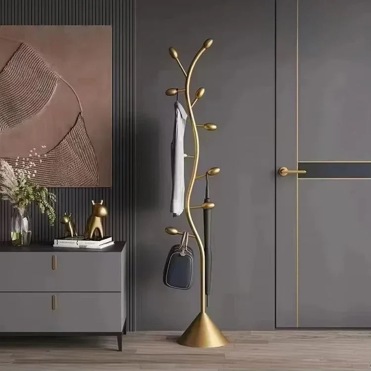 modern clothes rack with an elegant industrial style - vue 7 sur 10