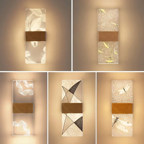Modern LED wall light - vue 4 sur 17