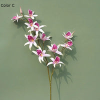 Luxury artificial orchids for Christmas, weddings and autumn decorations