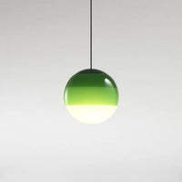 Modern gradient glass LED pendant chandelier for interiors