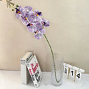 Artificial butterfly orchid 7 heads elegant floral decoration