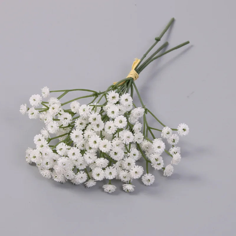 Artificial gypsophila bouquet for weddings and creative decor