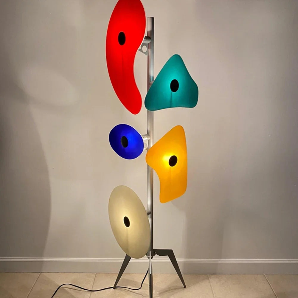 Modern designer acrylic floor lamp for interiors