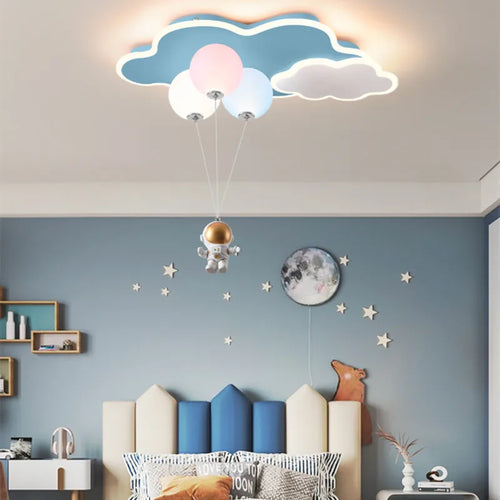Cloud ceiling light for children’s decor and indoor spaces - vue 4 sur 12