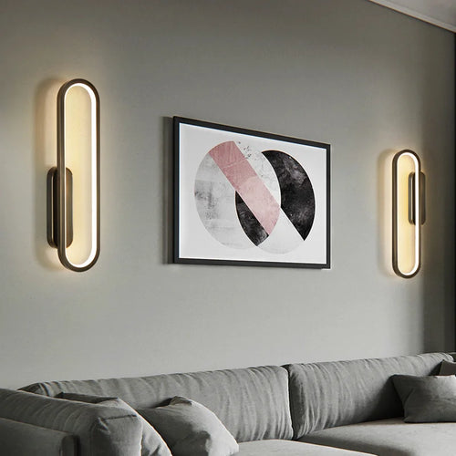 Modern nordic copper indoor wall light - vue 5 sur 8
