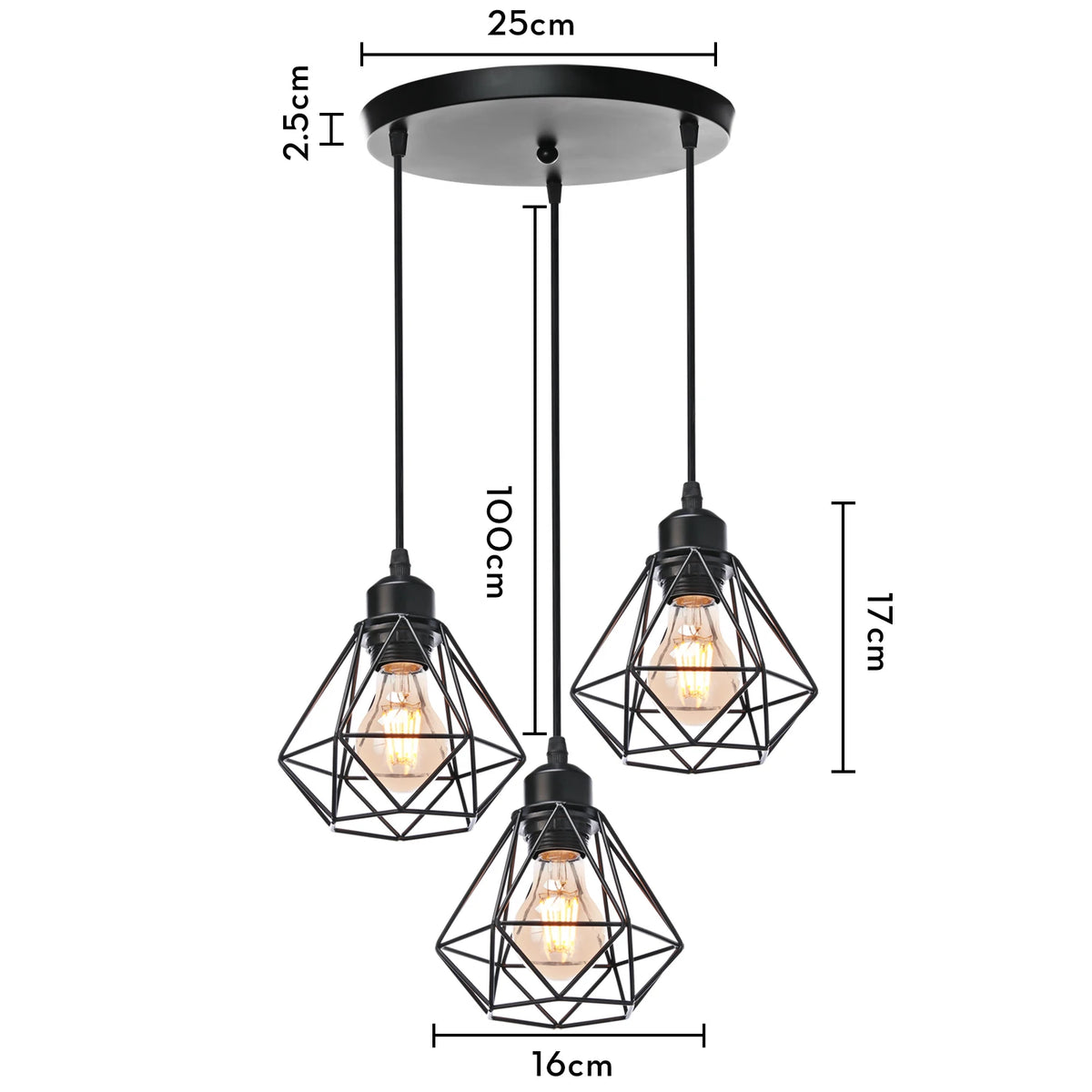 Modern pendant with LED heads for contemporary interiors - vue 12 sur 22