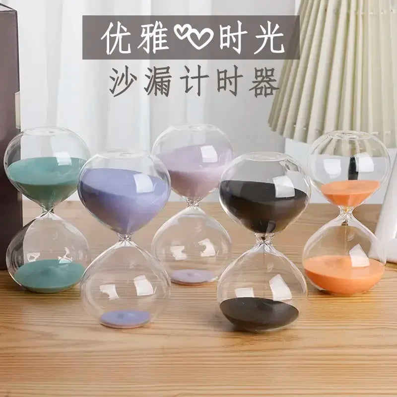 creative sand clock hourglass timer birthday gift craft