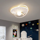Modern minimalist astronaut planet decorative ceiling light for children