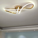 Modern metal chandelier for an elegant and contemporary interior