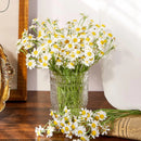 60 artificial daisy heads for versatile decorations