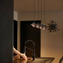 Modern LED chandelier with creative design for children
