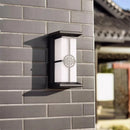 LED outdoor wall light plastic/aluminium waterproof IP65 front door garden patio terrace wall lamp