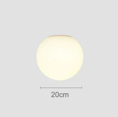 Minimalist glass LED wall light for indoor use - vue 13 sur 14