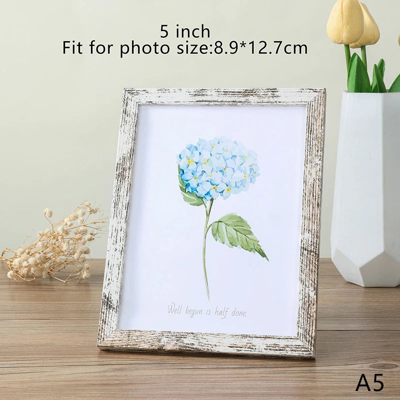 Hanging wooden photo frame for decoration and gifts - vue 17 sur 18