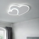 Modern LED cloud love decorative chandelier for children